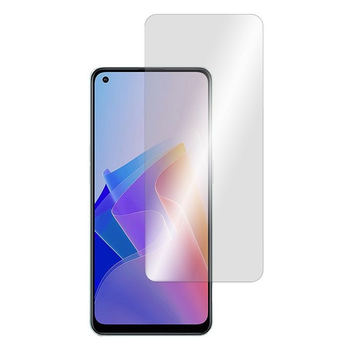 Folie protectie ecran, Hidrogel, Compatibil cu Oppo Reno 7 Lite, Transparent