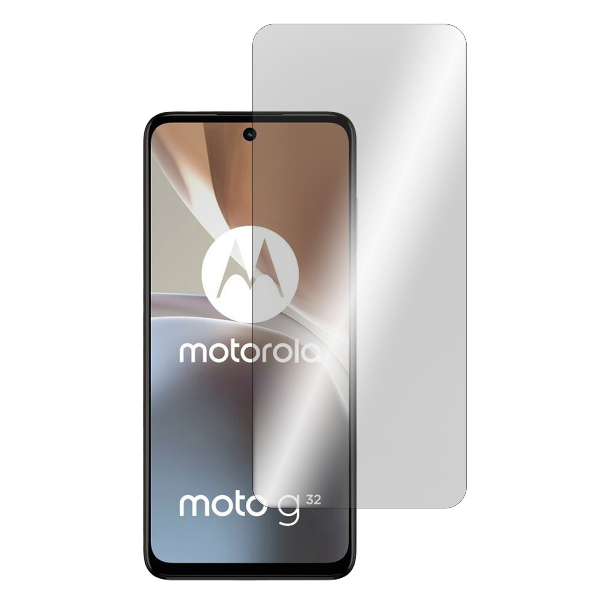 Folie protectie ecran, Sticla, Compatibil cu Motorola Moto G32, Transparent