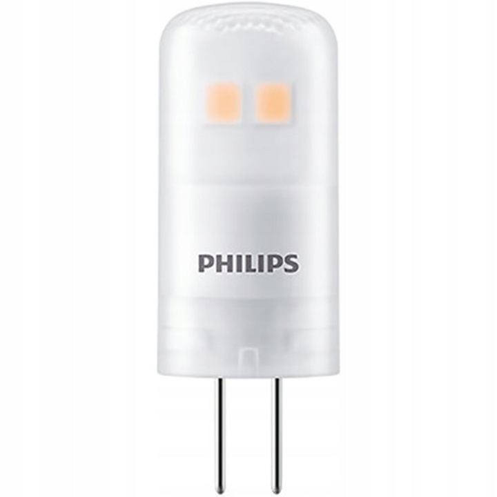 LED izzó, Philips, G4 KAPSZULA, 1W = 10W, 3000K, 12V, meleg fehér