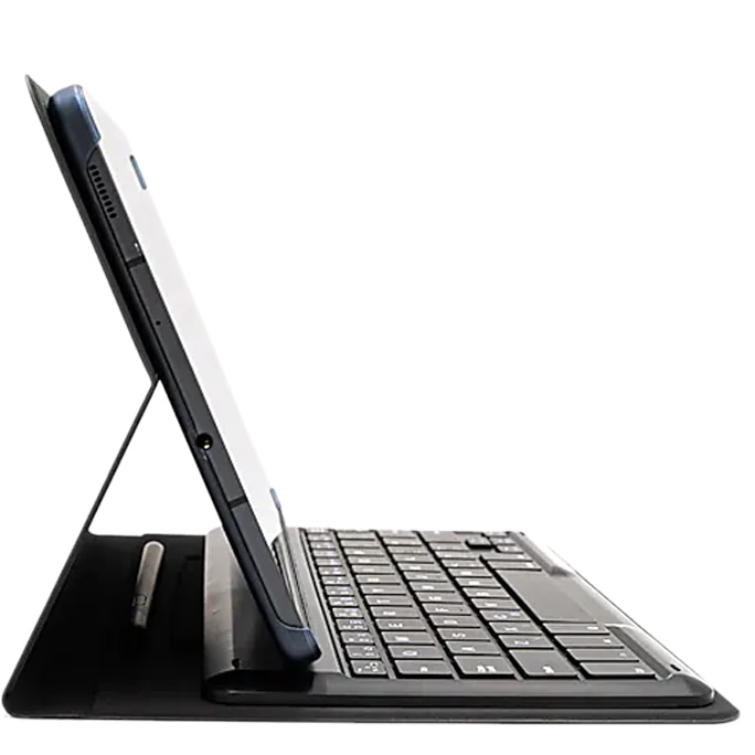 Husa cu tastatura Targus pentru Samsung Galaxy Tab S6 Lite, Bluetooth, Layout Portugheza, Black