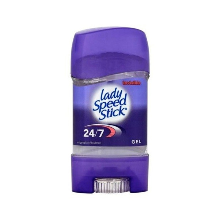 Set Deodorant Gel Lady Speed Stick 24/ 7 Invisible, 2 Bucati x 65 g