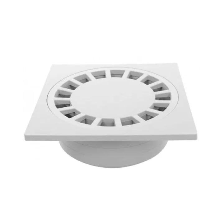 Сифон за тераса PP 150x150mm с вертикален изход DN 40/50/63