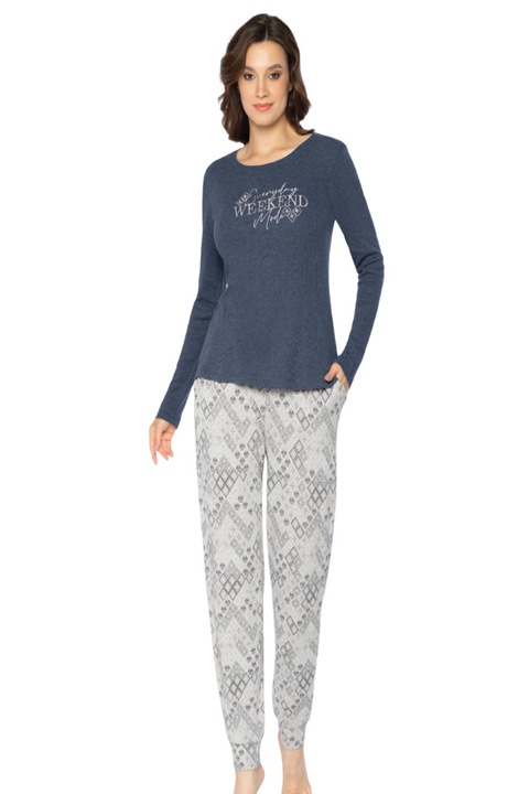 Pijama dama, Blanka, Albastru