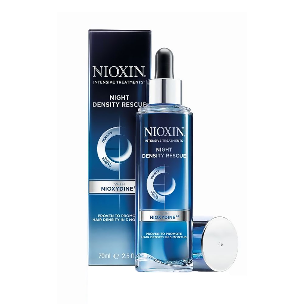 Tratament Nioxin Night Density Rescue de seara pentru par, 70 ml - eMAG.ro