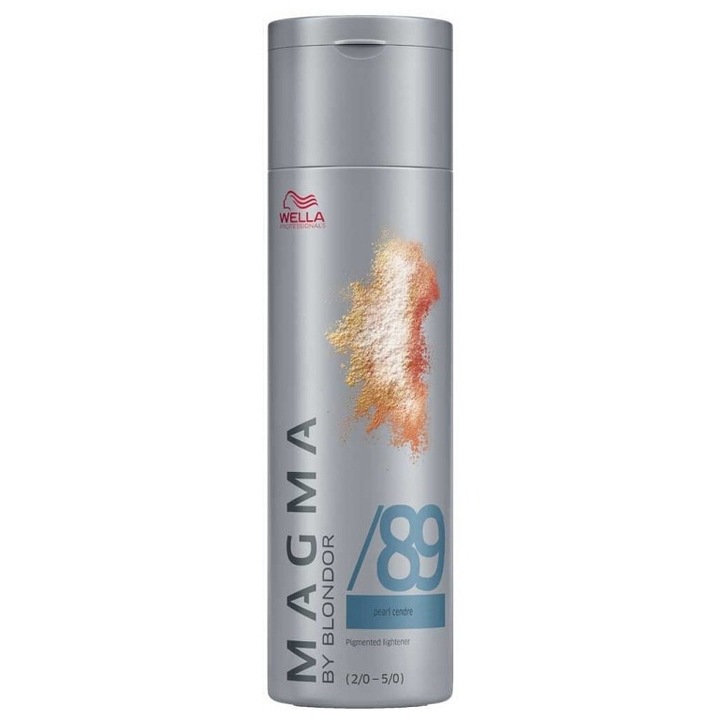 Vopsea de par pudra Wella Professionals Magma 89 Pearl Cendre pentru suvite, 120 ml