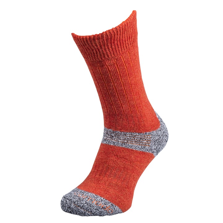 Sosete de drumetie, Comodo, Lana, Portocaliu, Portocaliu, 35-38