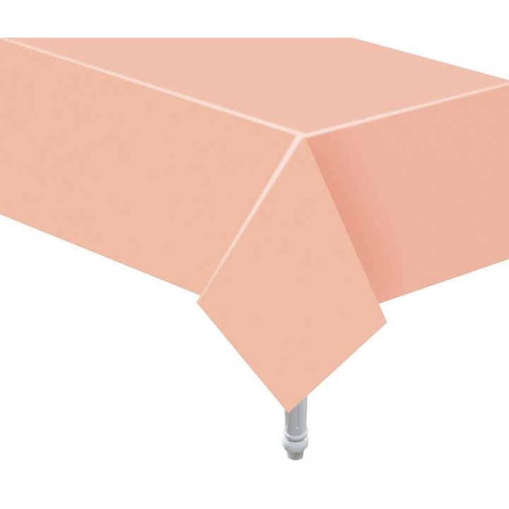 Light Pink rózsaszín papír asztalterítő 132x183cm