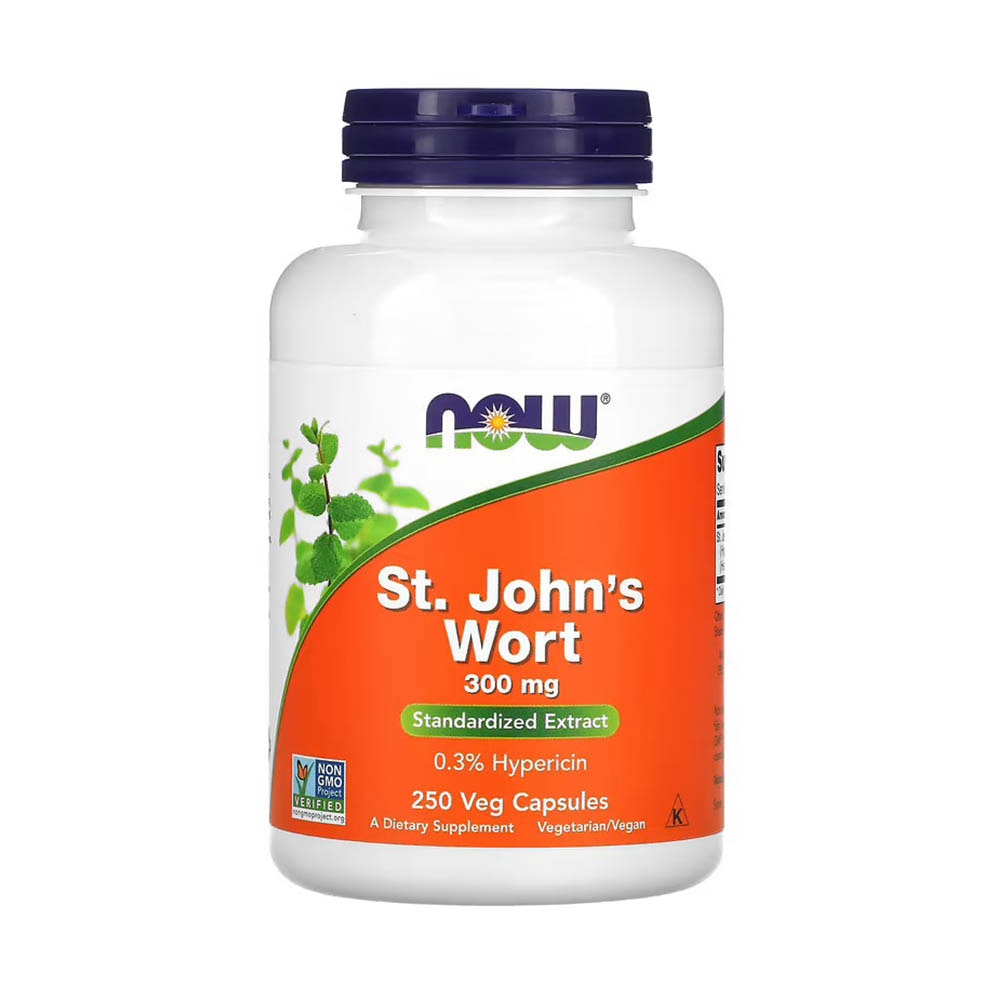 St. John's Wort (Extract Sunatoare), 300 mg, Now Foods, 250 capsule