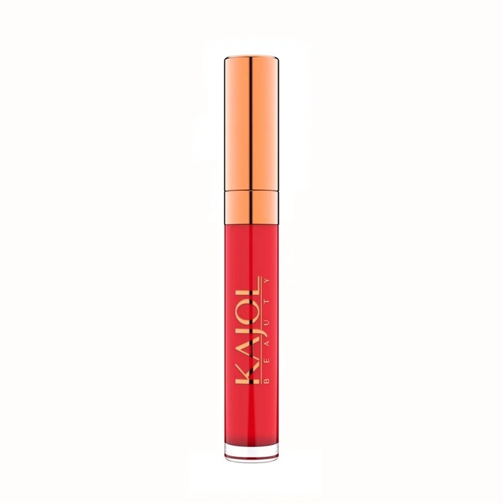 KAJOL Beauty matISTIQUE, водоустойчиво и ултра-трансферно устойчиво течно червило, 8ml - Cool Tone Red