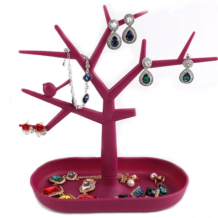 Ékszertartó, farendező, rózsaszín