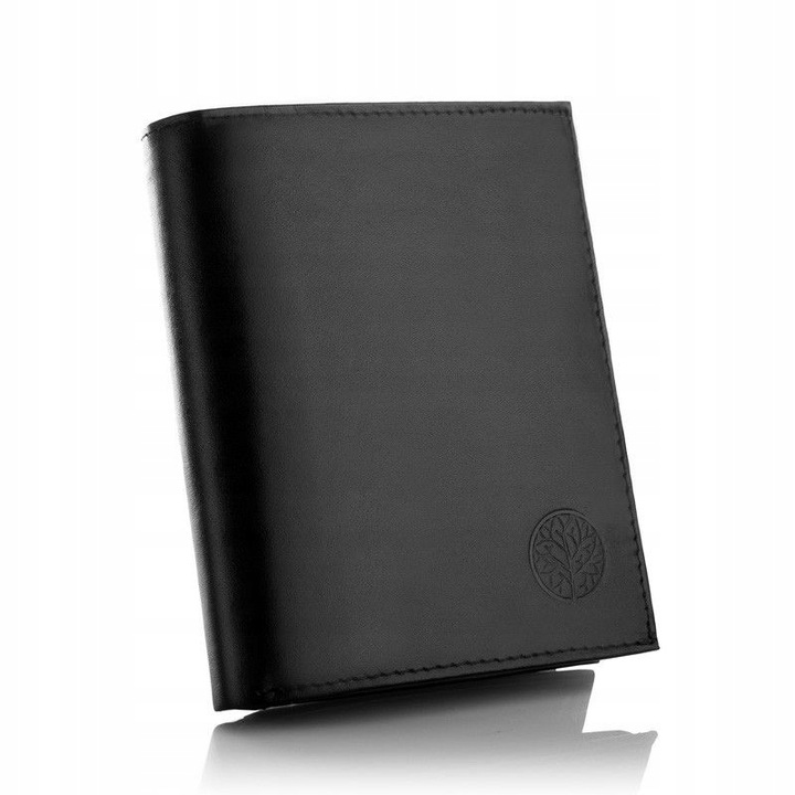 Portofel din piele, Betlewski, Negru