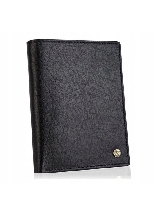 Portofel din piele, Betlewski, Negru