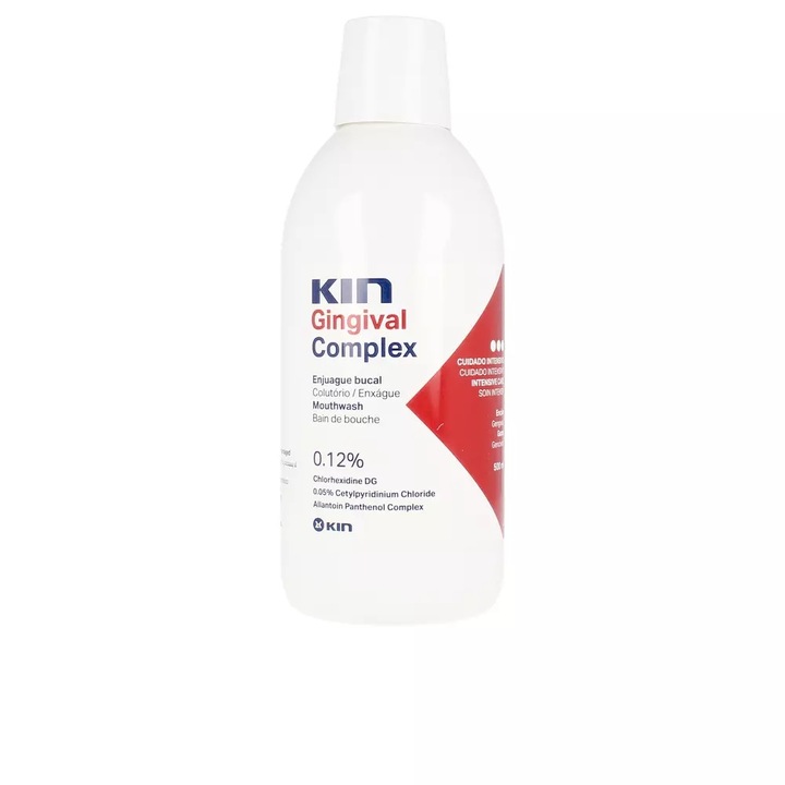 Apa de gura pentru ingrijirea gingiilor, Kin, Gingival Complex, 500 ml