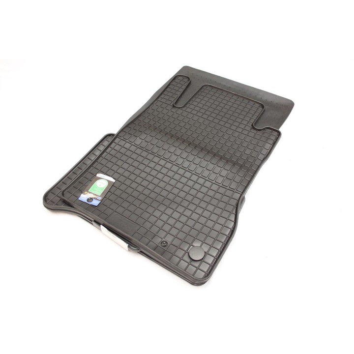 Set 4 Covorase auto, Petex, Cauciuc, Compatibil cu Mercedes W211 E-Class / W219 CLS 2002-2010, Negru