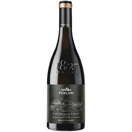 Vin Rosu Purcari Nocturne, Rară Neagră, Sec, 0.75l