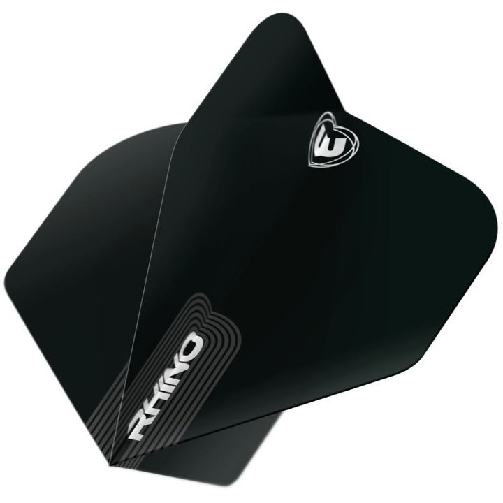 Комплект 3 стрелички Winmau Darts Rhino 150 Standard Extra Thick - черни