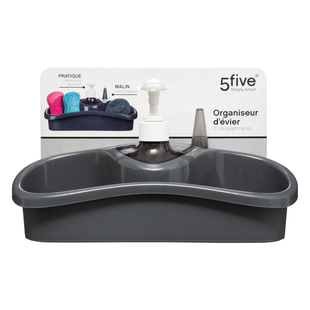 Bicchiere 5five Simply Smart Bianco Porcellana