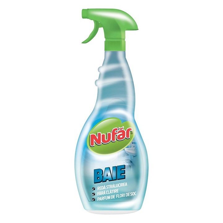 Set Solutie Curatare Baie Nufar, 4 Bucati x 500 ml