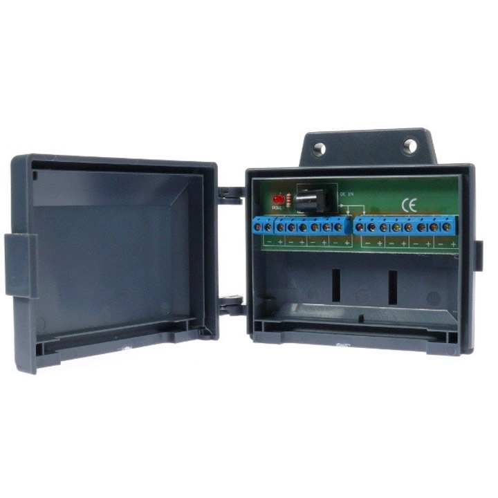 Sursa alimentare KG-1 LZ-1, Inny-D, 8 iesiri, 24 V, 116 x 90 x 36 mm, Negru