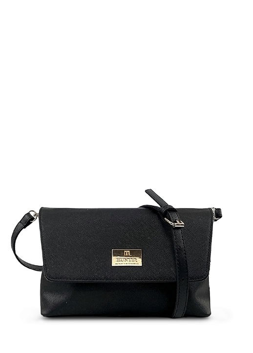 Geanta crossbody, Hunter, Piele, Negru