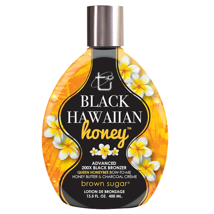 Крем за тен в солариум Brown Sugar, Hawaiian Black Honey 200X, 400 мл