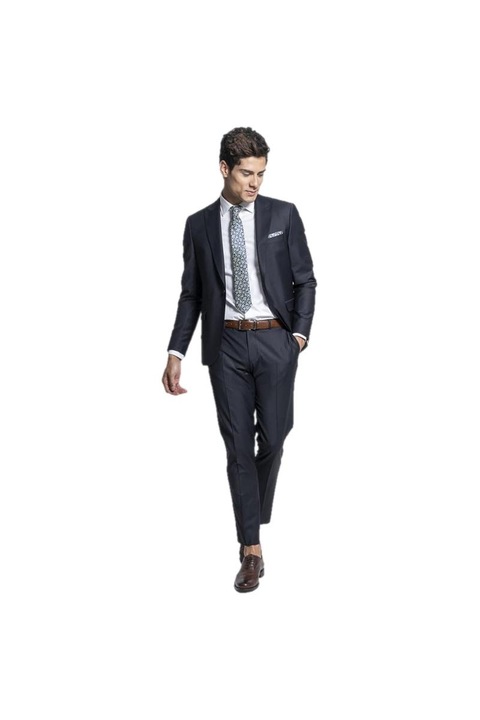 Costum barbati Prince Oliver, Lana, Culoare Albastru, Albastru