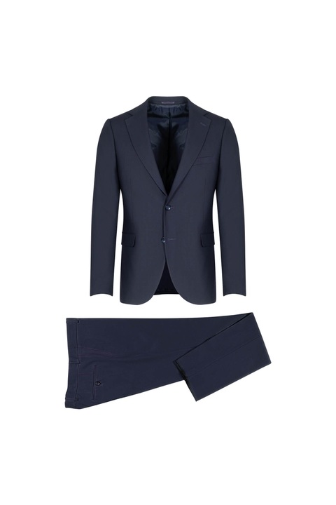 Costum Prince Oliver, Lana, Albastru, 58