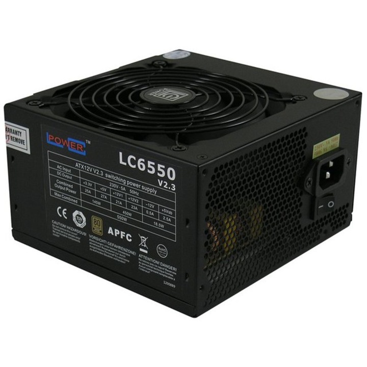 LC-Power Super Silent Series LC6550 V2.3 550W Bronze (LC6550 V2.3)