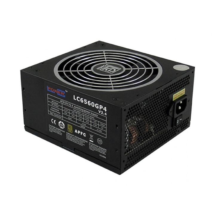 LC6560GP4 V2.4, 560W, ventilator 140 mm, PFC Activ