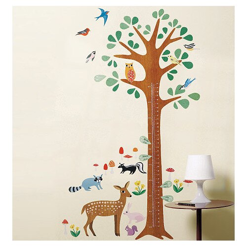Sticker Woodland Centimetru- 2 planse cu 69 stickere individuale