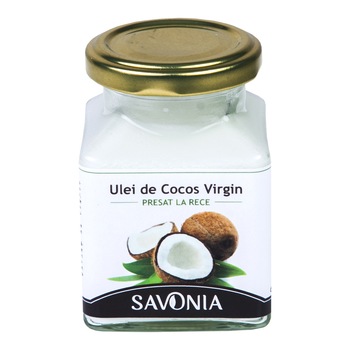 Ulei de Cocos Virgin 200 ml - Savonia Ulei de Cocos Virgin 200 ml - Savonia