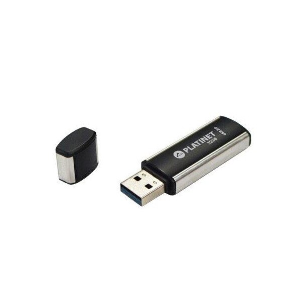 Memorie USB Platinet 32GB X-Depo, USB 3.0, 75MB/s, Negru-Argintiu