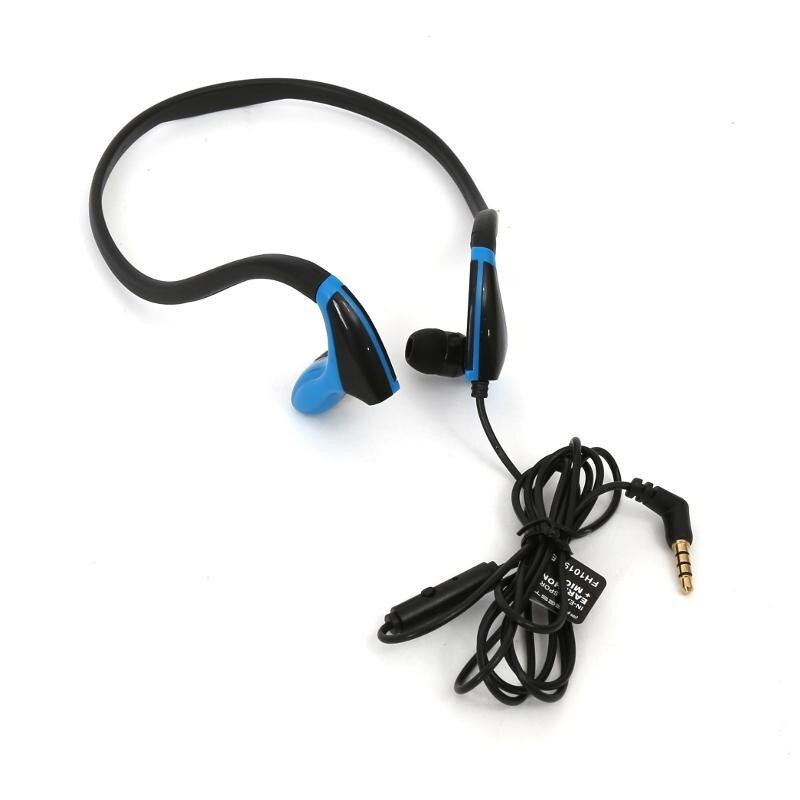 Casti audio in-ear sport Freestyle FH1019BB, negru/albastru - eMAG.ro
