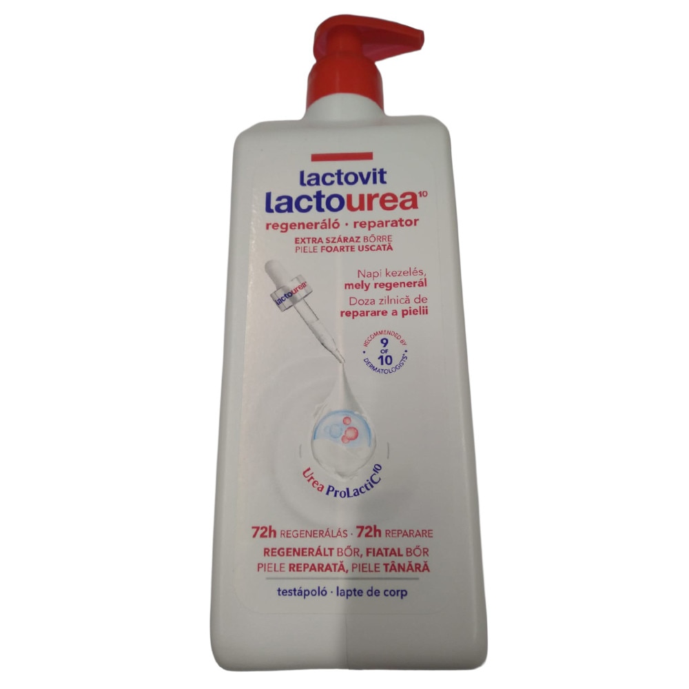 Lapte de corp reparator Lactourea, 400 ml, Lactovit