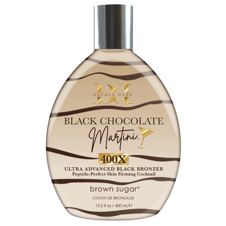 Крем за солариум Brown Sugar, Double Chocolate Martini 400X, С изключително тъмни бронзанти; За застаряваща кожа, 400 мл
