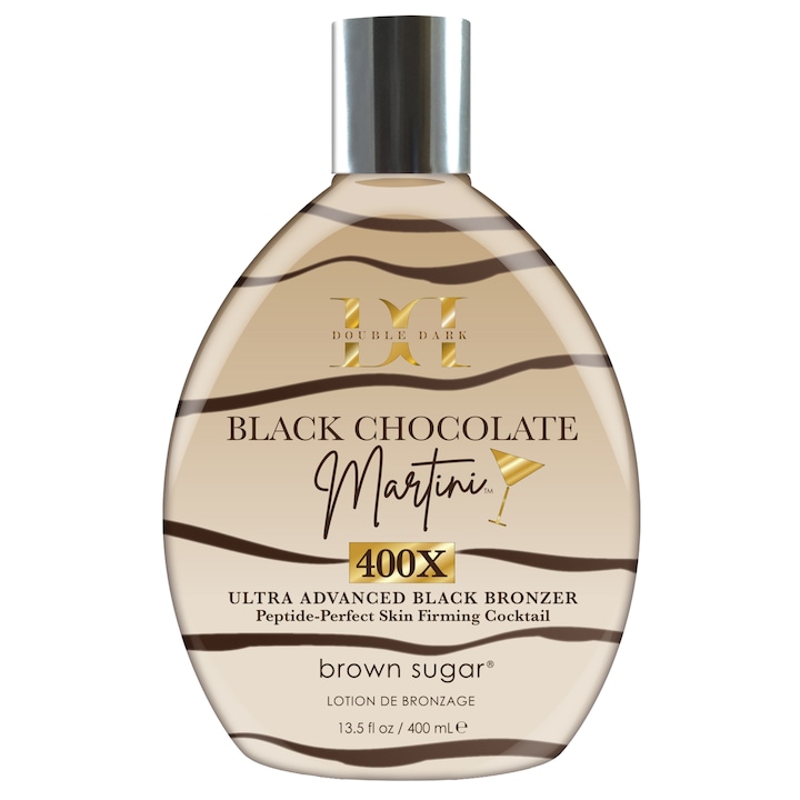 Крем за солариум Brown Sugar, Double Chocolate Martini 400X, С изключително тъмни бронзанти; За застаряваща кожа, 400 мл