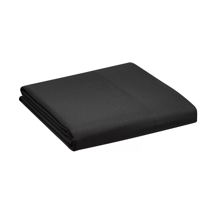 Paplanhuzat 2 személyes Mally Home Yuny, 180 x 200 cm, pamut, fekete