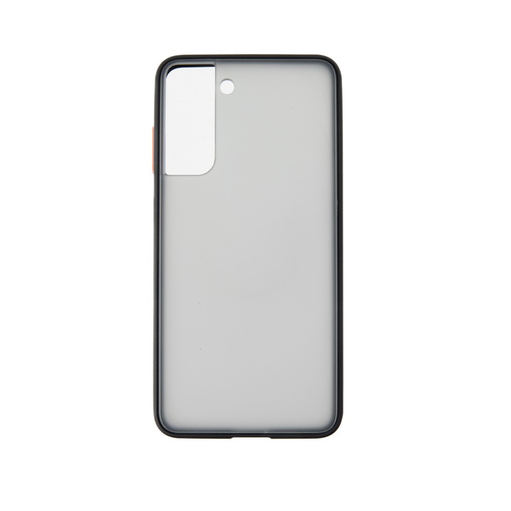 Capac Protectie Spate Colectia Soft Shape Compatibil Cu Samsung Galaxy S21 Fe - Negru