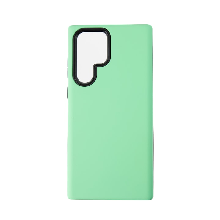Capac Protectie Spate Colectia Colourful Compatibil Cu Samsung Galaxy S22 Ultra - Lime