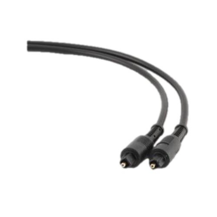 Оптичен кабел Toslink Cablexpert, 10 м, черен