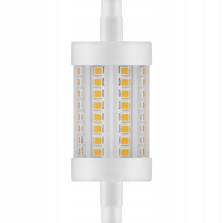 Крушка, Osram, Поликарбонат, 8,2 W, Топло бяло