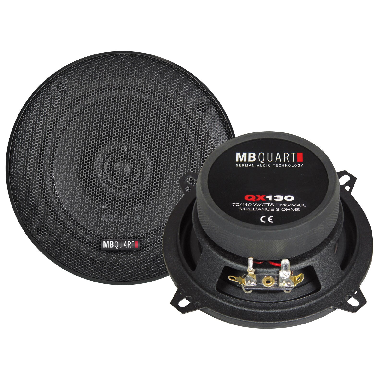 MB QUART QS-130 13cm 2-Wege Komponenten-System 3 Ohm 80 WRMS Ausstellungsstück