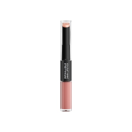 Ruj lichid rezistent la transfer L'Oreal Paris Infaillible 24H Lipstick Eternally Exposed, 6.4 ml