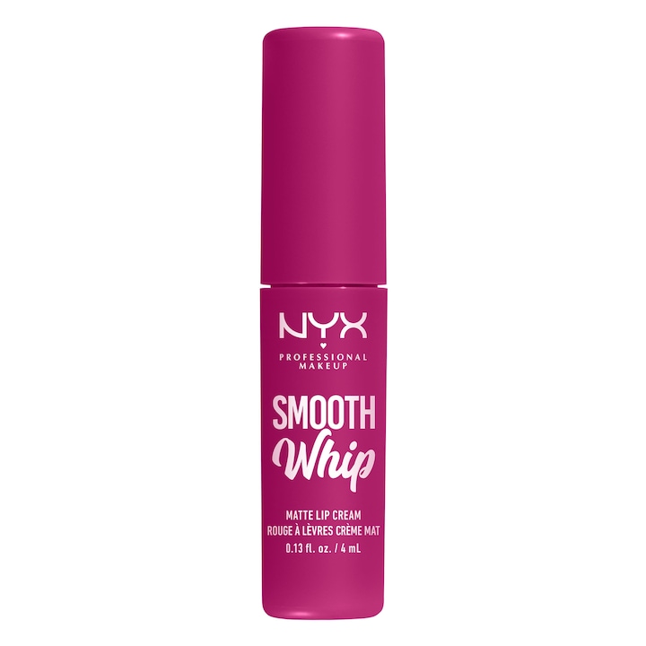 Червило NYX PM Smooth Whip Matte Lip Cream, 9 Bday Frosting, 4 мл
