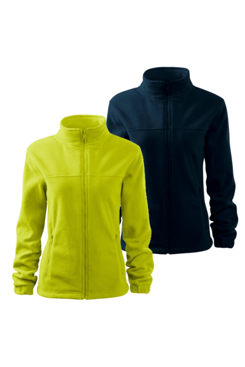 2db női polár dzseki szett, Multicolor, 504 DZEKET-2X2, Zöld/Tengerészkék