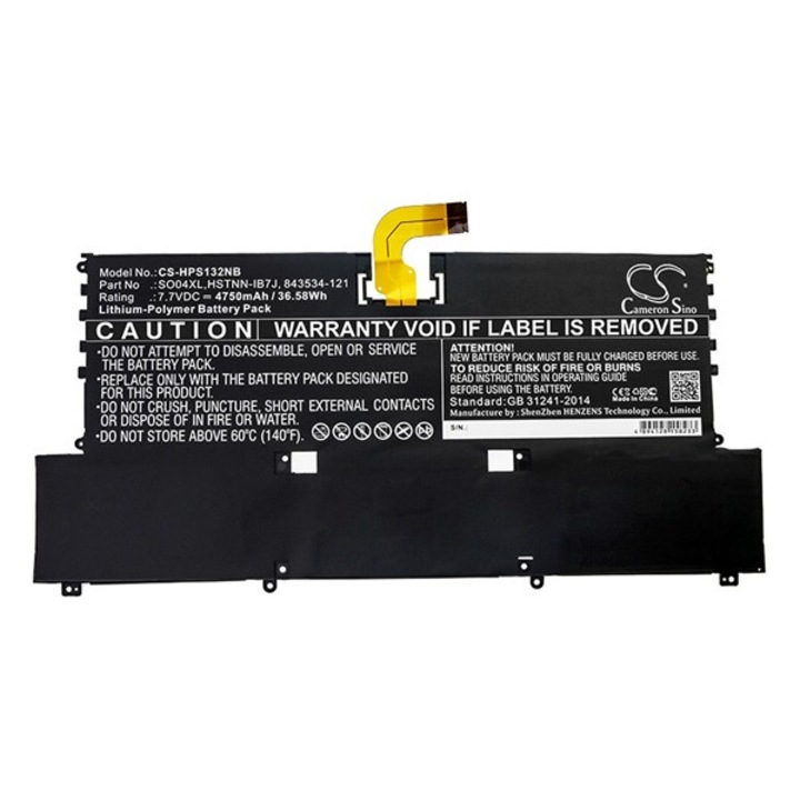 Cameron sino li-polymer akku (7,7v / 4750 mah, hp 843534-121 kompatibilis), CS-HPS132NB, gyártói csomagolás