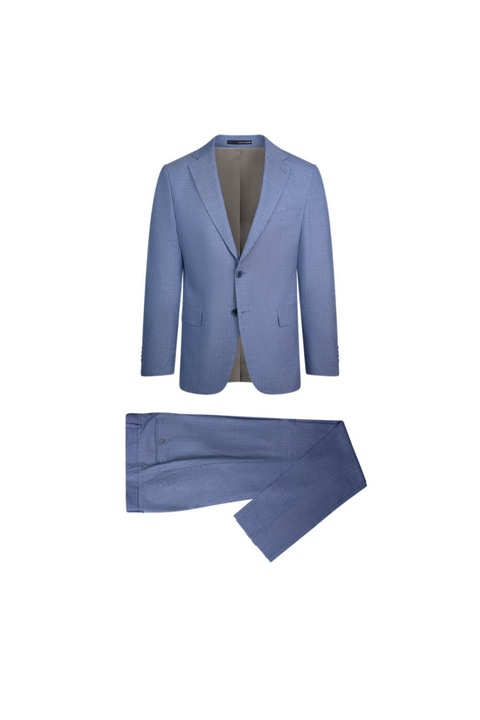 Costum barbati Prince Oliver, Material sintetic.Albastru