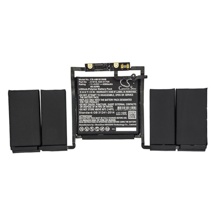 Cameron sino li-polymer akku (11,4v / 4300 mah, apple 020-01705 kompatibilis), CS-AM1819NB, gyártói csomagolás
