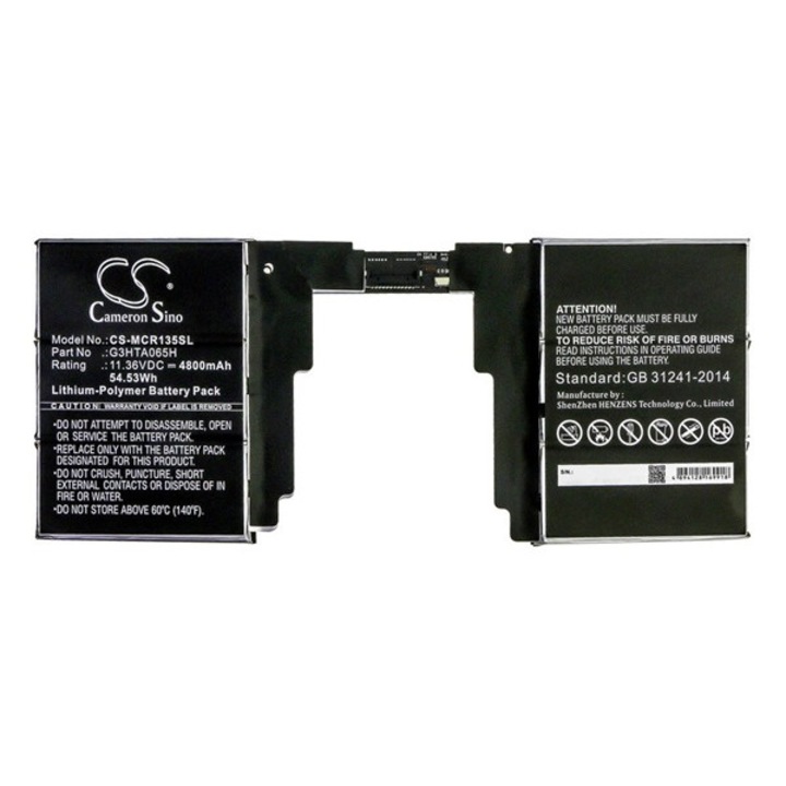 Cameron sino li-polymer akku (11,36v / 4800 mah, microsoft g3hta065h kompatibilis), CS-MCR135SL, gyártói csomagolás