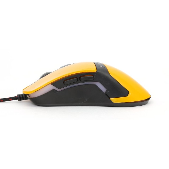 Геймърска мишка Omega OM0270 VARR 3200dpi, USB, Yellow, Gaming